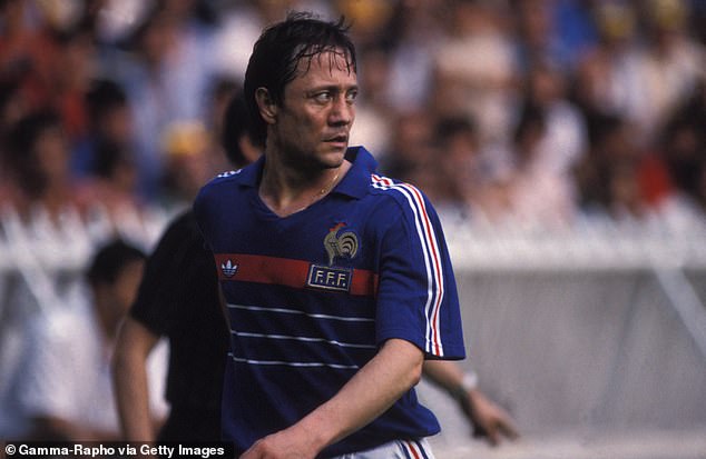 Lacombe netted 12 times for Les Bleus in his 38 international appearances including their fastest-ever at a World Cup back in 1978