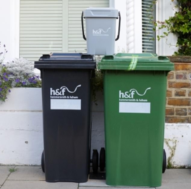 Clyde Strachan, from west Kensington, put his bins out a day early as he was going on holiday and returned to a fine