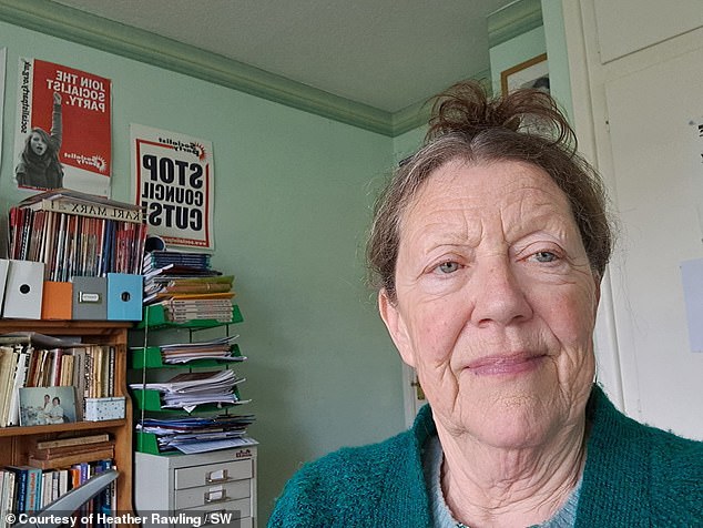 Ms Rawling said: 'I'm not going to pay it on principle, and if I have to go to court, I will. All groups should have a right to campaign'