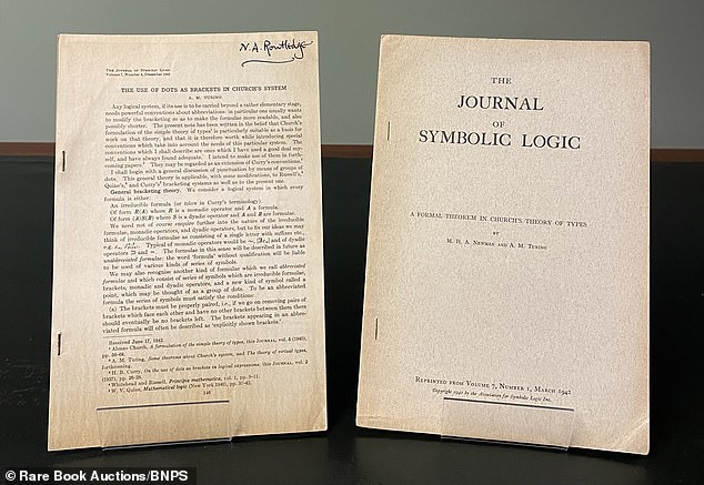 An academic paper featuring Norman Routledge's surname and initials