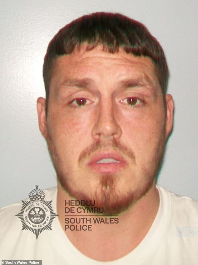 Johnathan Newbury, 33, (pictured) was on Monday jailed for 10 years for ploughing his SUV into pedestrians Ryan Jones, 18, and a 17-year-old boy