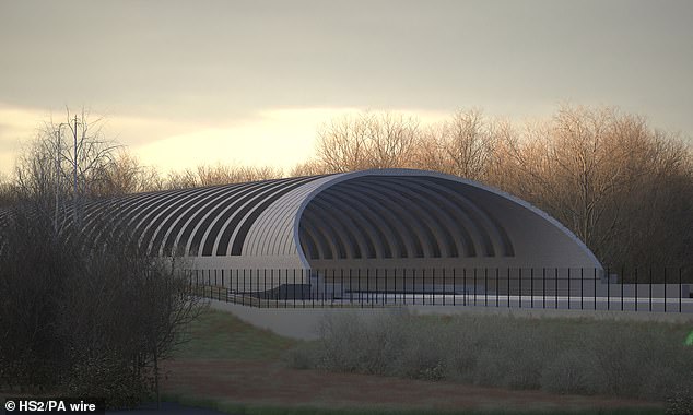 HS2 was also blasted over the mesh 'bat tunnel' structure at Sheephouse Wood, demanded by Natural England because bats are legally protected in the UK