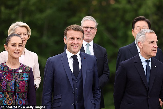 The group of western heads of state and government became the G6 after Donald Trump left