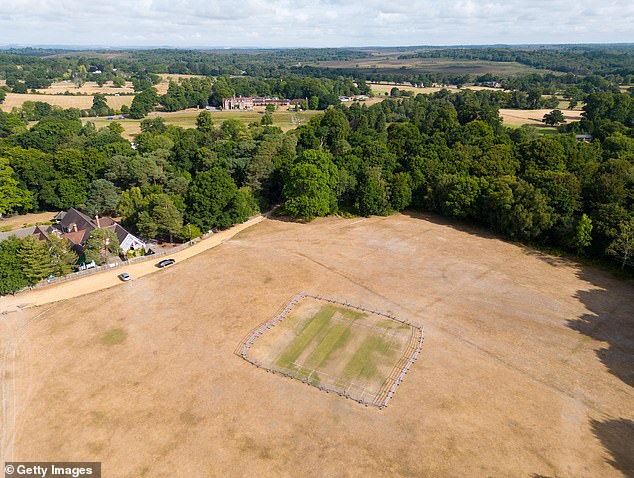 Pictured is a file image showing the sweeping rural countryside of the village of Burley