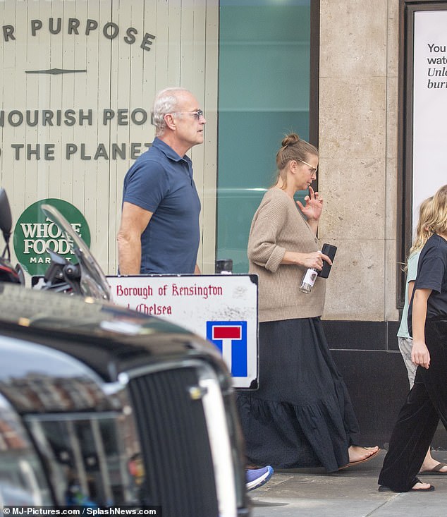 They made a stop at Whole Foods grocery store