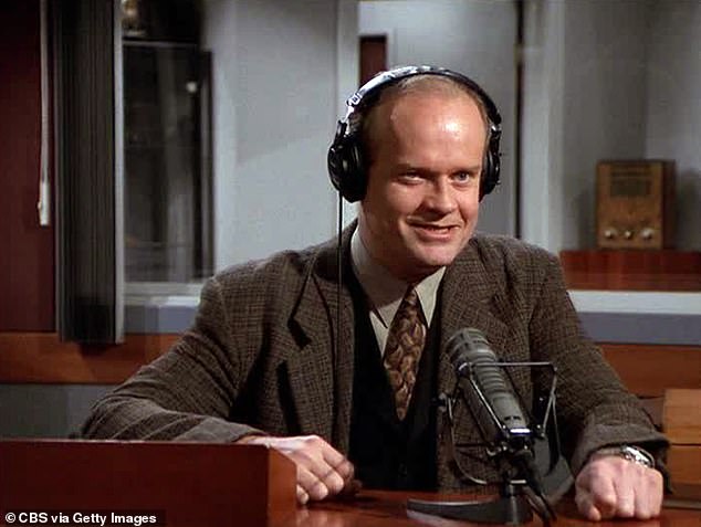 Grammer recently revisited his iconic Frasier role in the since-cancelled revival; pictured in the original series back in 1997