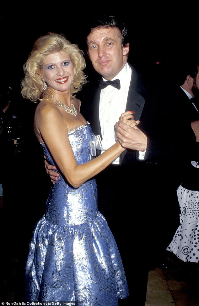 Model Ivana met Trump in New York City in 1976 and they married the following year