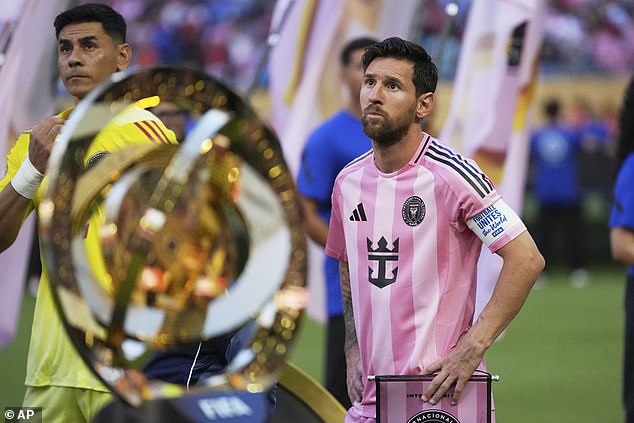Even the draw of Lionel Messi in the competition opener was unable to sell-out the stadium