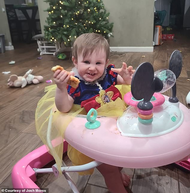 Lily Morss' parents noticed their young daughter would squint or tilt her head to see better out of her right eye. She was later diagnosed with retinoblastoma