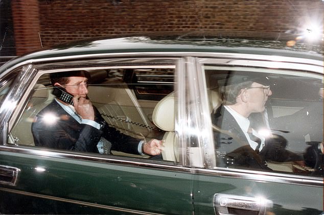 Prince Charles leaves Kensington Palace after visiting William who was moved home after his two-night hospital stay