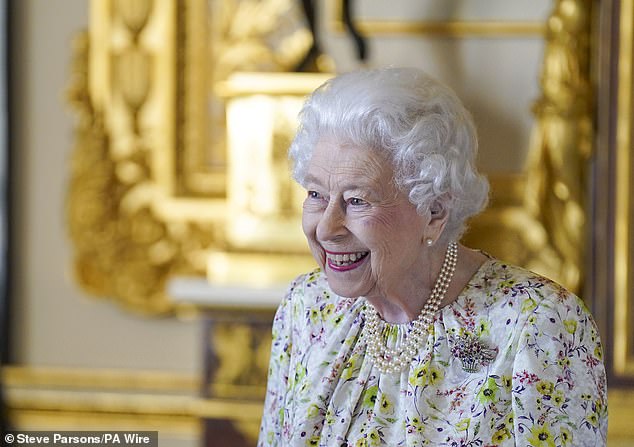 Throughout her reign the late Queen, pictured in 2022, showed her quick sense of humour