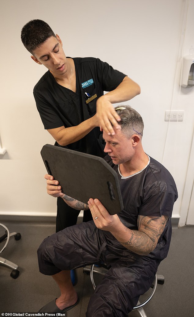 Wayne wanted to have the surgery in the UK and chose DHI Global because of its pioneering techniques which limit the downtime