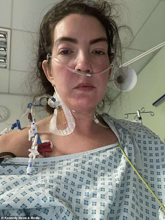 Emma was shocked with a defibrillator three times before her heart began beating again before being rushed to Leeds General Infirmary and placed in intensive care for three nights