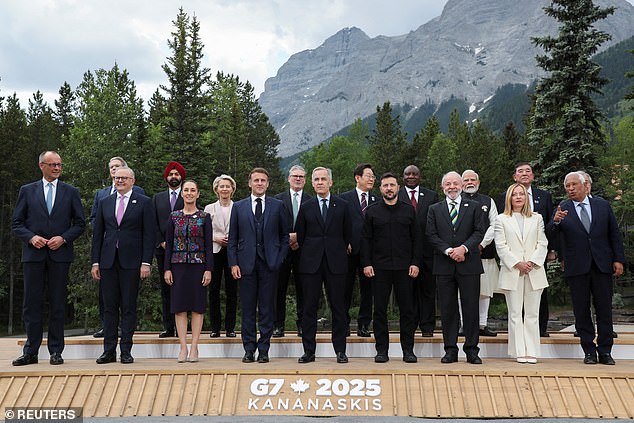 Sir Keir had meetings including with Australian counterpart Anthony Albanese at the G7 last night