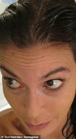 Posting a picture of her makeup-free face in 2010 on Instagram, the star hit back at trolls who kept insisting she's toyed with plastic surgery