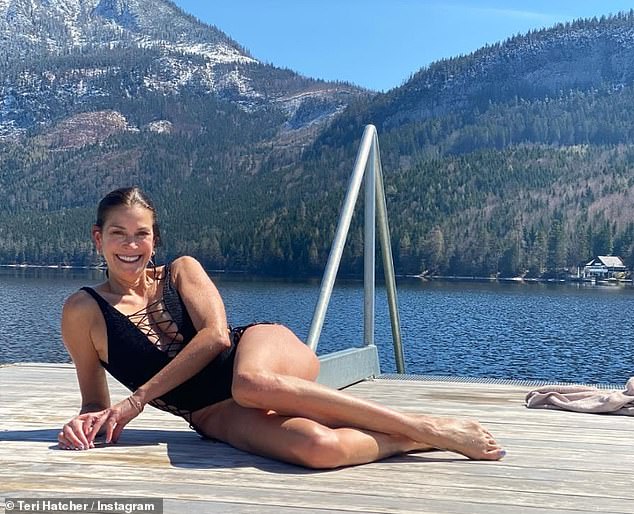 In 2020, Teri said face masks, exercise and drinking three litres of water a day is the secret to her anti-ageing looks