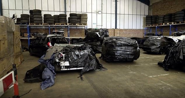 After the vehicles are stolen, many are transported in shipping containers as national and international agencies battle to prevent as many as possible reaching their intended destinations