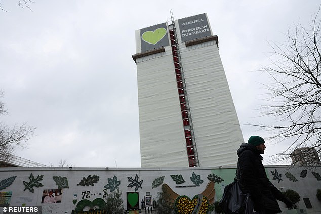 A fire broke out in the tower block on June 14, 2017 and spread throughout the building, leading to the loss of 72 lives