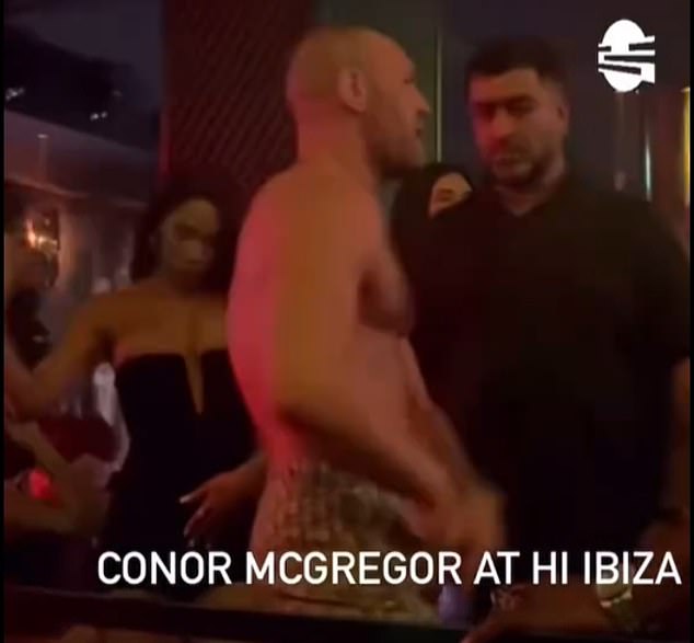 Security was close at hand for McGregor at HI but could not stop the attack in Pacha
