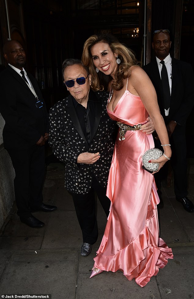 She said: 'I've been branded as someone not capable of running a children's home, but it's prejudice and judgemental and stereotyping people' (pictured with David Sullivan)