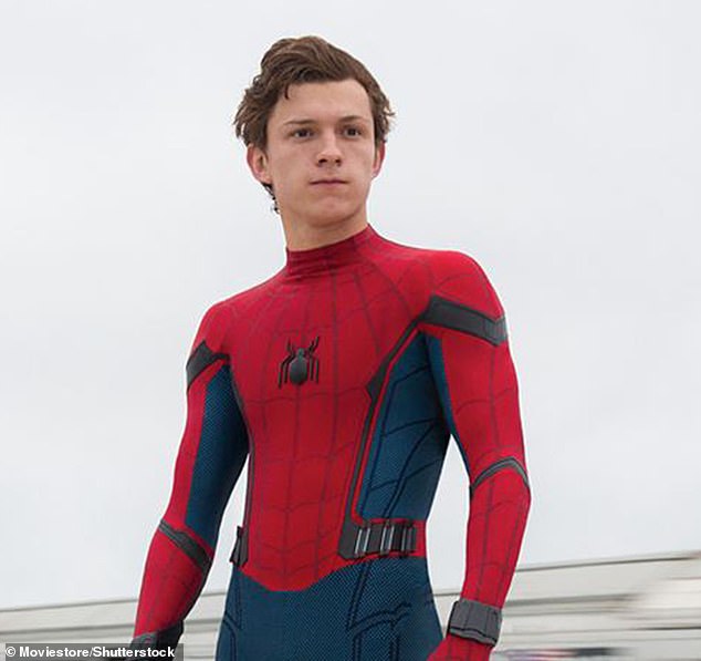 Despite the best efforts of Andrew Garfield and Tobey Maguire before him, Tom Holland, pictured, suits the famous skin-tight blue-and-red onesie better than anyone