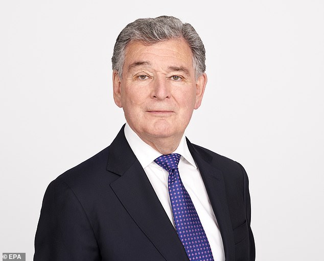 Morgan Stanley International bank chairman Jonathan Bloomer (pictured) died in the tragic sinking