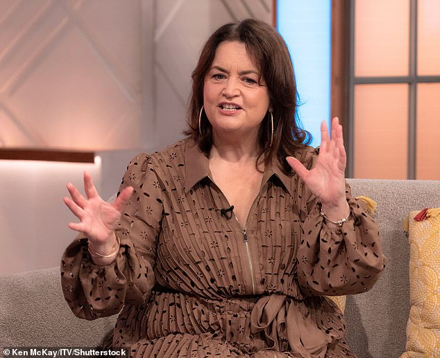 The split had come as a surprise to Ruth's industry friends who believed their marriage was one of the safest in showbiz (pictured in May)