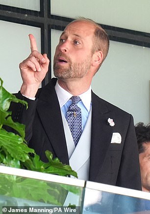The Prince of Wales ahead of the Queen's Vase on day two of Royal Ascot