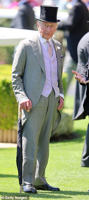 King Charles at Royal Ascot
