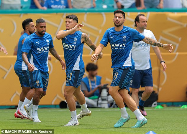 Al-Hilal finished in second in the Saudi league and boasts Cancelo and Neves in their squad