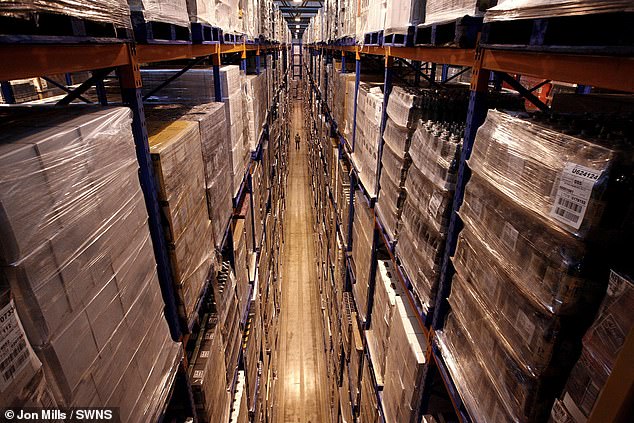There will also be a 12-week overtime ban as part of the action. Pictured: The wine bottling facility in Avonmouth, Bristol