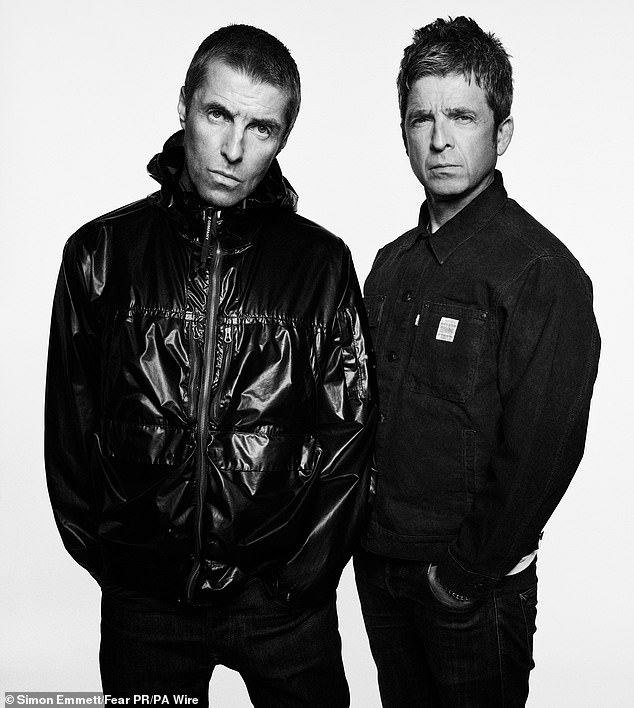 The brothers, pictured, are putting their differences to one side this summer for the first time since a bitter feud broke the band up in 2009, performing 19 shows in the UK and Ireland