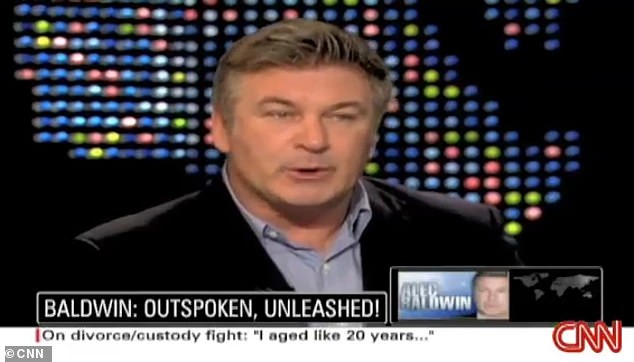 Baldwin said that parental alienation syndrome spurred on the call in an April 2007 appearance on the late Larry King's show