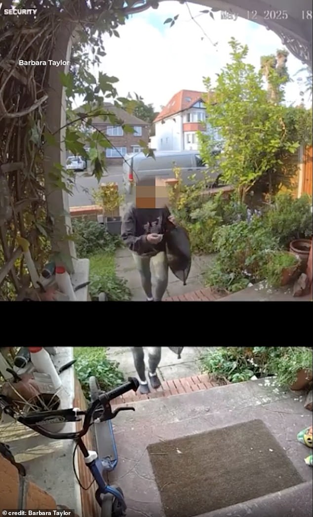 The family noticed the scooter was missing the day after the theft when the teacher would usually bring it along to pick-up time at her son's school