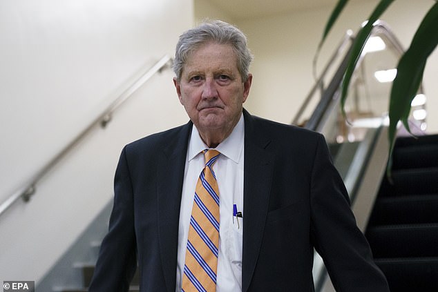 Sen. John Kennedy, R-La., brought up questions over whether the U.S. 'could' strike Iran's nuclear enrichment labs as Israel has requested