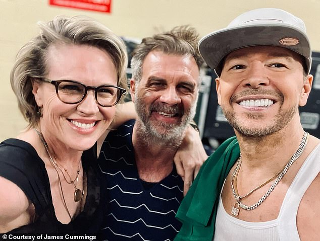 Cummings and his wife Jennifer remain close friends with Donnie Wahlberg and the actor's family