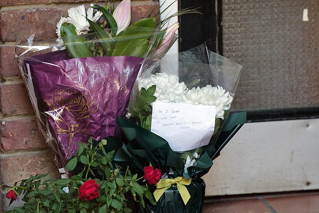 One note reads: 'For Dr Sarah, with love Vanessa, Kris and the twins'
