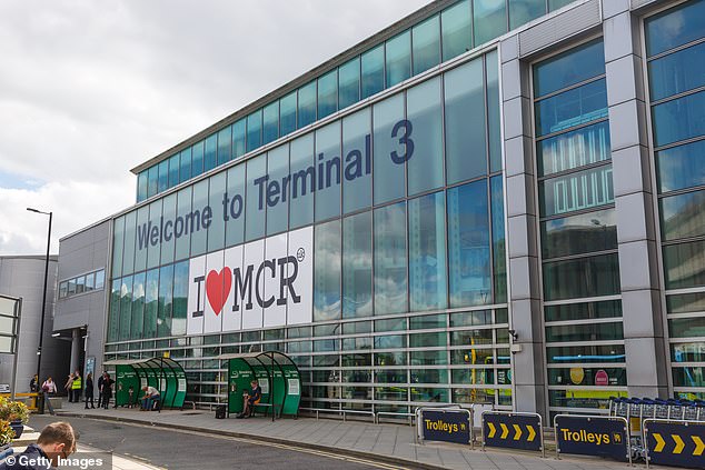 He told Border Force officials at Manchester Airport: 'I've got weed'