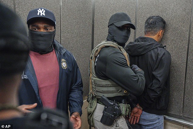 The Trump administration has asserted that the migrants it is arresting are convicted criminals