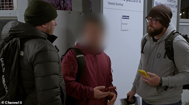 The passenger was confronted with 35 pages of evidence dating back eight months