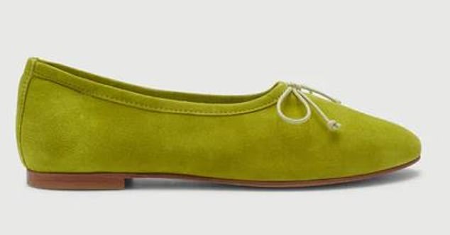 Ballerinas, £166, augustathebrand.com