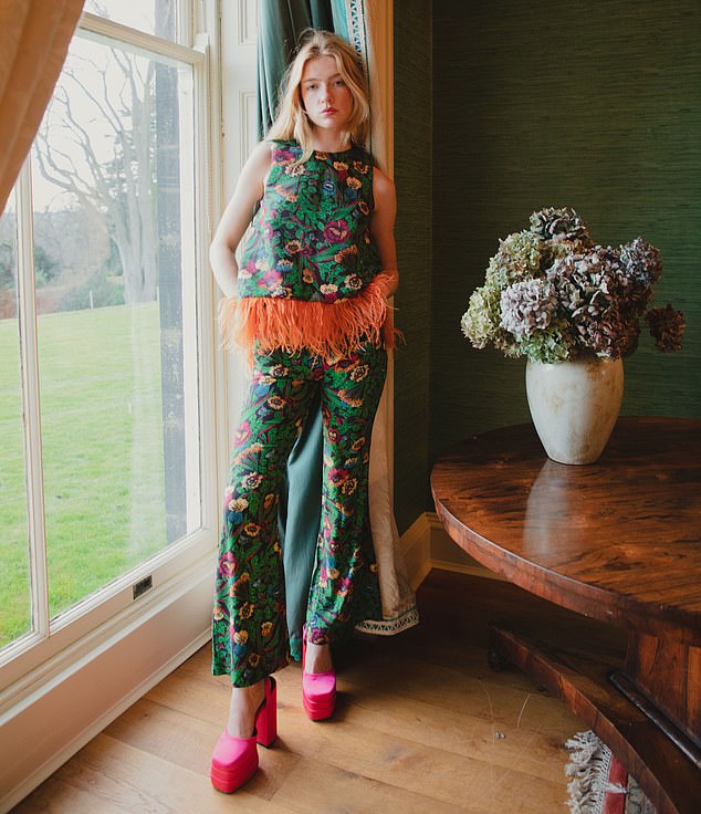 Top and trousers, RRP £900, rent from £135, La DoubleJ at loanthelook.com