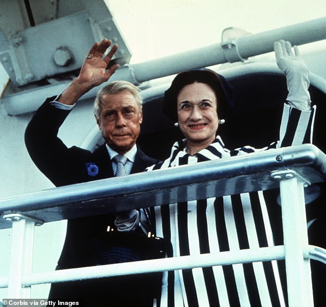 Wallis and Edward in later life. Access to the royal purse strings was conditional on the couple not returning to Britain without permission
