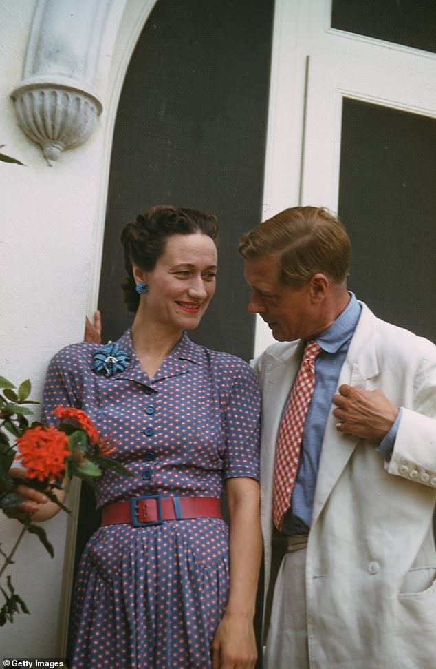 Edward and Wallis during their time in the Bahamas. The couple were sent to the Caribbean island for the duration of the war due to their perceived Nazi sympathies