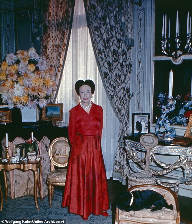 Wallis in 1974. When the Duke died aged 77 in 1972, Wallis was left alone, bereft of the man who had worshipped her