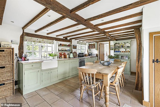 No change needed: The current kitchen in the Saffron Walden property is ideal