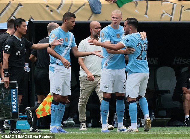 Man City earned a 2-0 win over Wydad Casablanca in their first match of the tournament