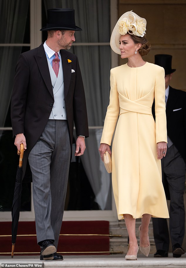 Last month Kate Middleton made her first appearance at the Buckingham Palace garden party since 2023 - having missed last year while she was having cancer treatment