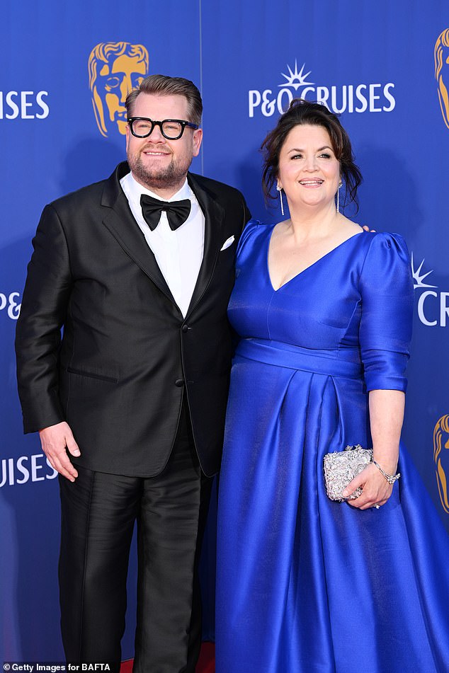 However Ruth omitted David from her acceptance speech and paid a tribute to the cast and crew of Gavin & Stacey, namely her writing partner James whom she said: 'I love you James'