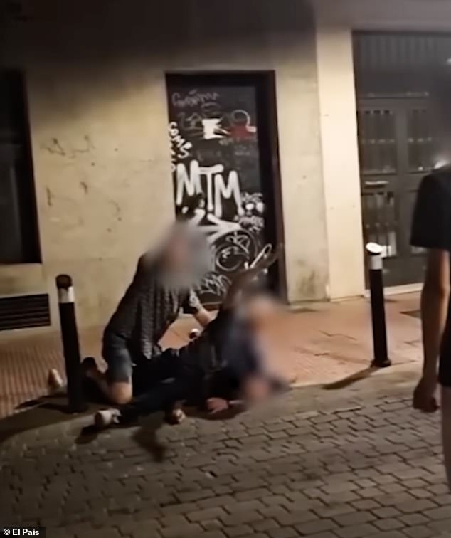 The incident took place on Tuesday in the Spanish town of Torrejon de Ardoz